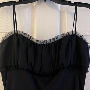 A.B.S. Evening by Anne Schwartz Long Black Evening Gown - Vintage, size 8